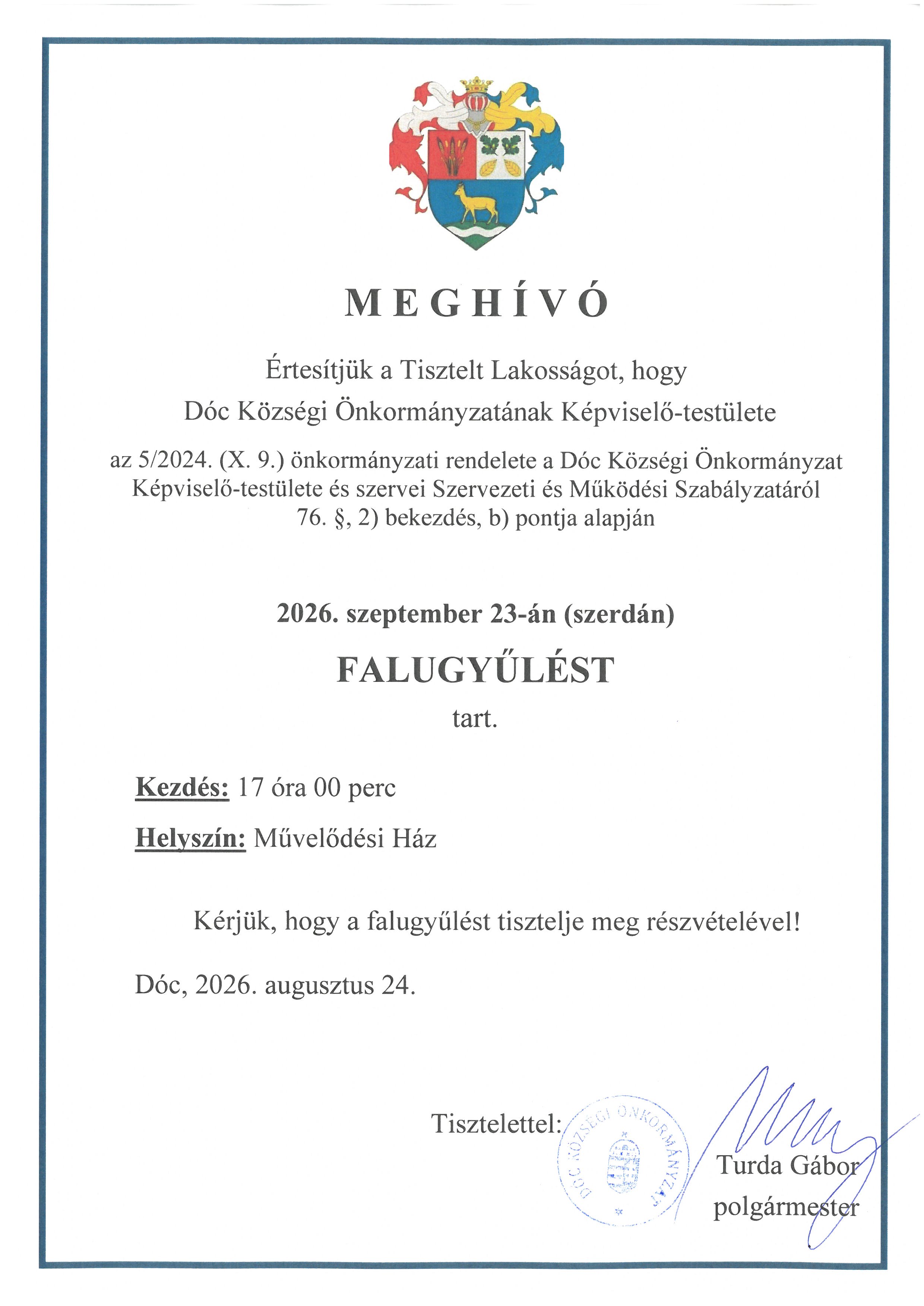 Falugyűlés