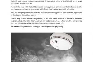 Füstérzékelőt mindenhova!