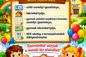 Általános iskolai beiratkozás