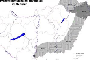 Ebzárlat és legeltetési tilalom térkép