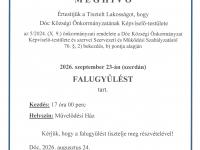 Falugyűlés